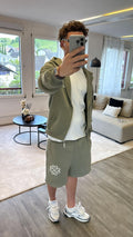 KHAKI SUMMER SET