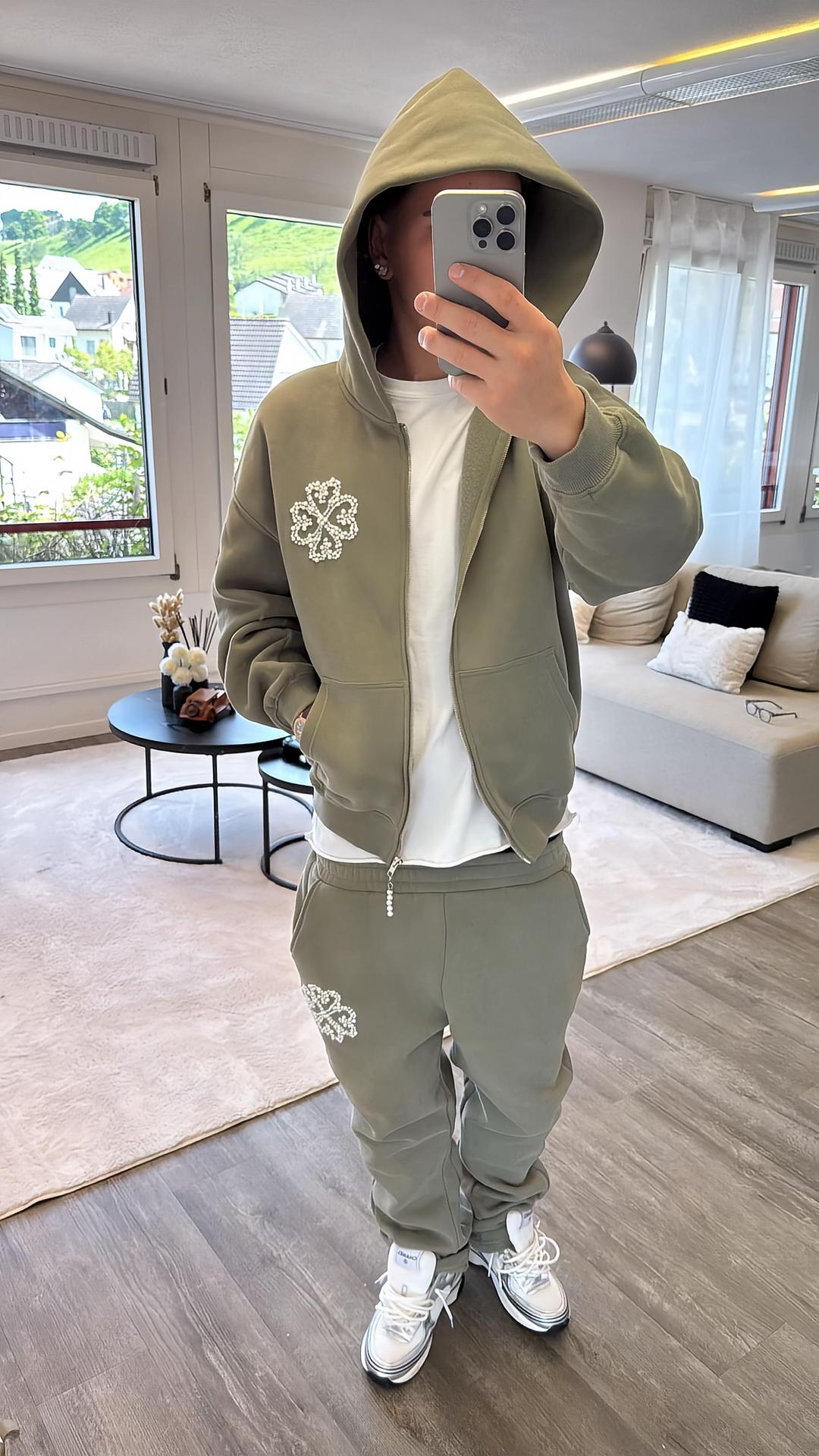 KHAKI CROSS SET